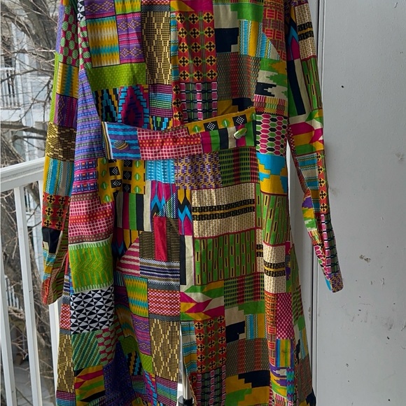 Colorful Patchwork Jacket - Multicolor - Picture 7 of 8